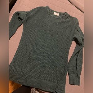 Emerald Green tunic sweater